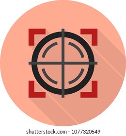 Target, gun, circle