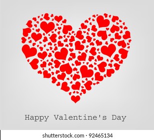 Target hearts, Happy Valentine's Day