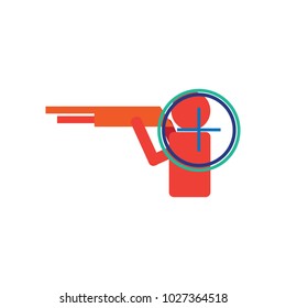 Target Hunt Logo Icon Design