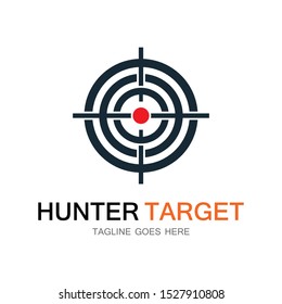 Target Hunter icon vector illustration Template design