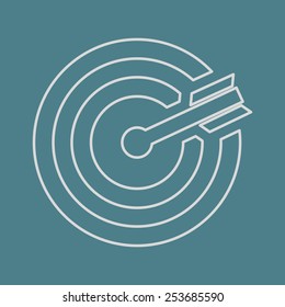 Target icon. 