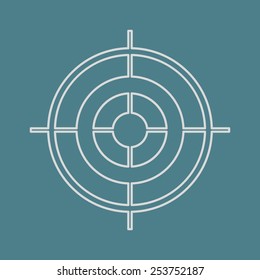 Target icon. 