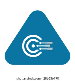 Target icon. 