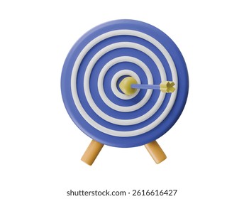  target icon 3d illustration render