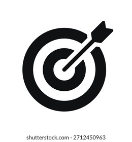 Ziel-Symbol. Zielzielsymbol