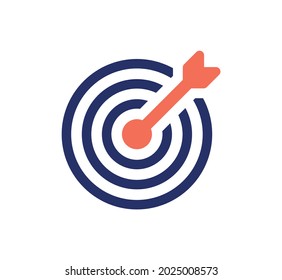 Target icon. Aim, objective symbol