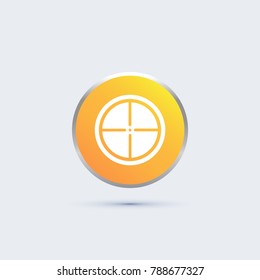 target icon. army sign