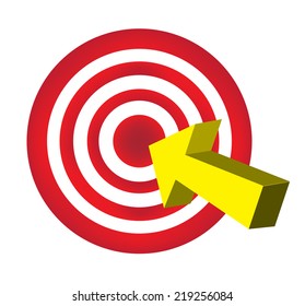 target icon with arrow