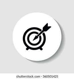 Target icon with an arrow.