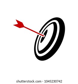 target icon arrow symbol