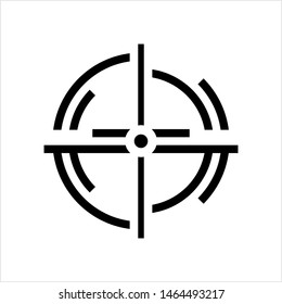 Target Icon, Target Board Vector Art Illustration