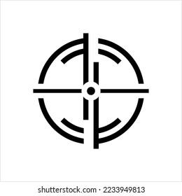 Icono de destino, Ilustración de imágenes vectoriales de la placa de destino