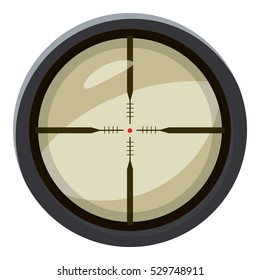 Target icon. Cartoon illustration of target vector icon for web