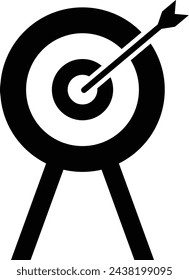 Zielsymbol-Sammlung Vektor-Illustration.