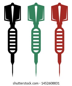 Target Icon | Dart Vector Illustration Silhouette