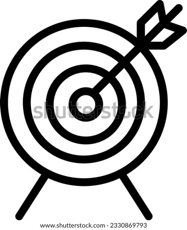 Target icon: "Depicting focus, aim, and precision, signifying the pursuit of goals and objectives.