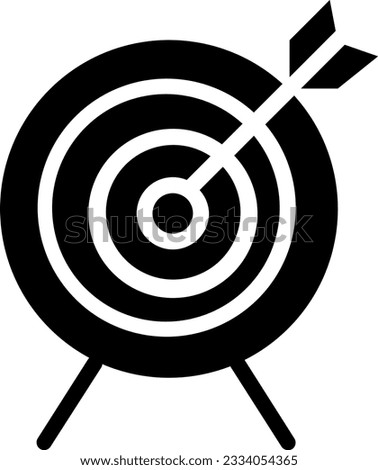 Target icon: "Depicting focus, aim, and precision, signifying the pursuit of goals and objectives.