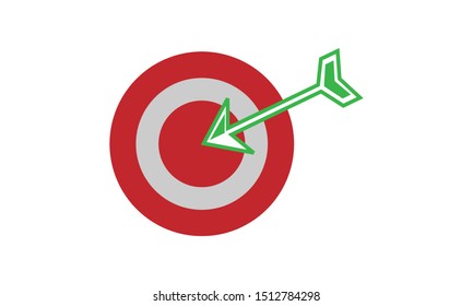 Target icon, design inspiration vector template for web design or mobile app	