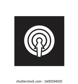 TARGET ICON DESIGN , VECTOR , EPS10