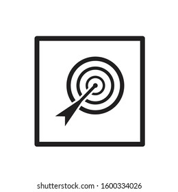 TARGET ICON DESIGN , VECTOR , EPS10