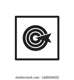 TARGET ICON DESIGN , VECTOR , EPS10