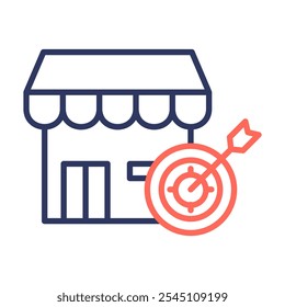 Target Icon Element For Design