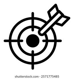Target Icon Element For Design