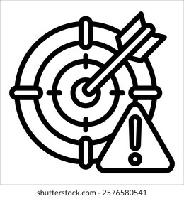 Target Icon Element For Design