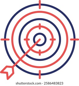 Target Icon Element For Design