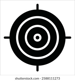 Target Icon Element For Design