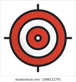 Target Icon Element For Design