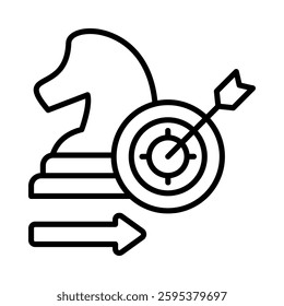 Target Icon Element For Design