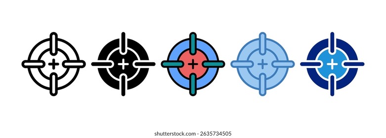 Elemento De Ícone De Destino Para Design