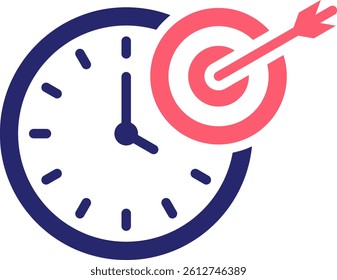 Target Icon Fill Vector Illustration