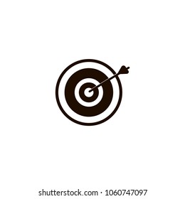 target icon. flat design