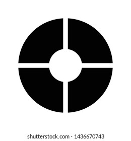 Target icon. flat illustration of Target vector icon for web. perfect use for website, app, pattern, etc.