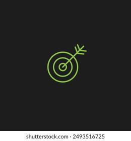 Target icon flat vector design