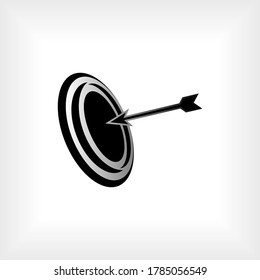 Target Icon. Goal Symbol - Vector.