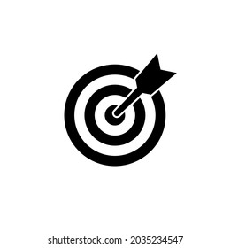 Target icon. goal icon vector. target marketing sign and symbol