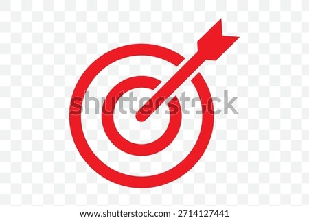 Target icon. goal icon vector. target marketing sign and symbol
