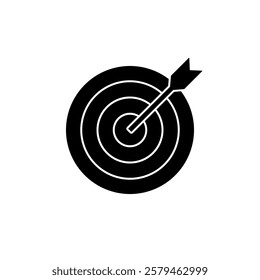 Target Icon. Goal Icon Vector. Target Symbol. Target Marketing Icon Vector. illustration