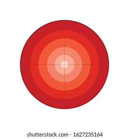 Target Icon for Graphic Design Projects