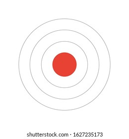 Target Icon for Graphic Design Projects