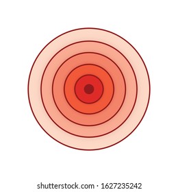 Target Icon for Graphic Design Projects