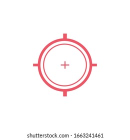 Target Icon for Graphic Design Projects