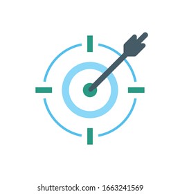 Target Icon for Graphic Design Projects