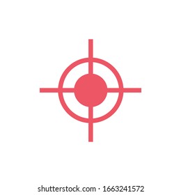 Target Icon for Graphic Design Projects