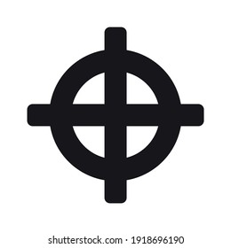 Icono de destino para proyectos de diseño gráfico