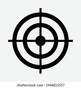 Target Icon for Graphic Design Projects