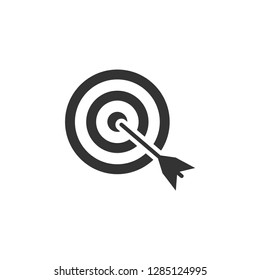 Target icon graphic design template vector isolated